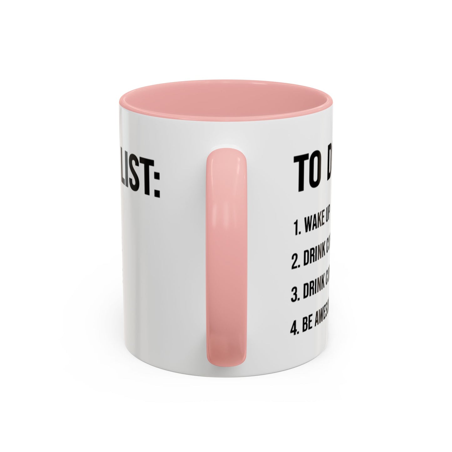Coffee To-Do List Mug, Gift for Coffee Lovers