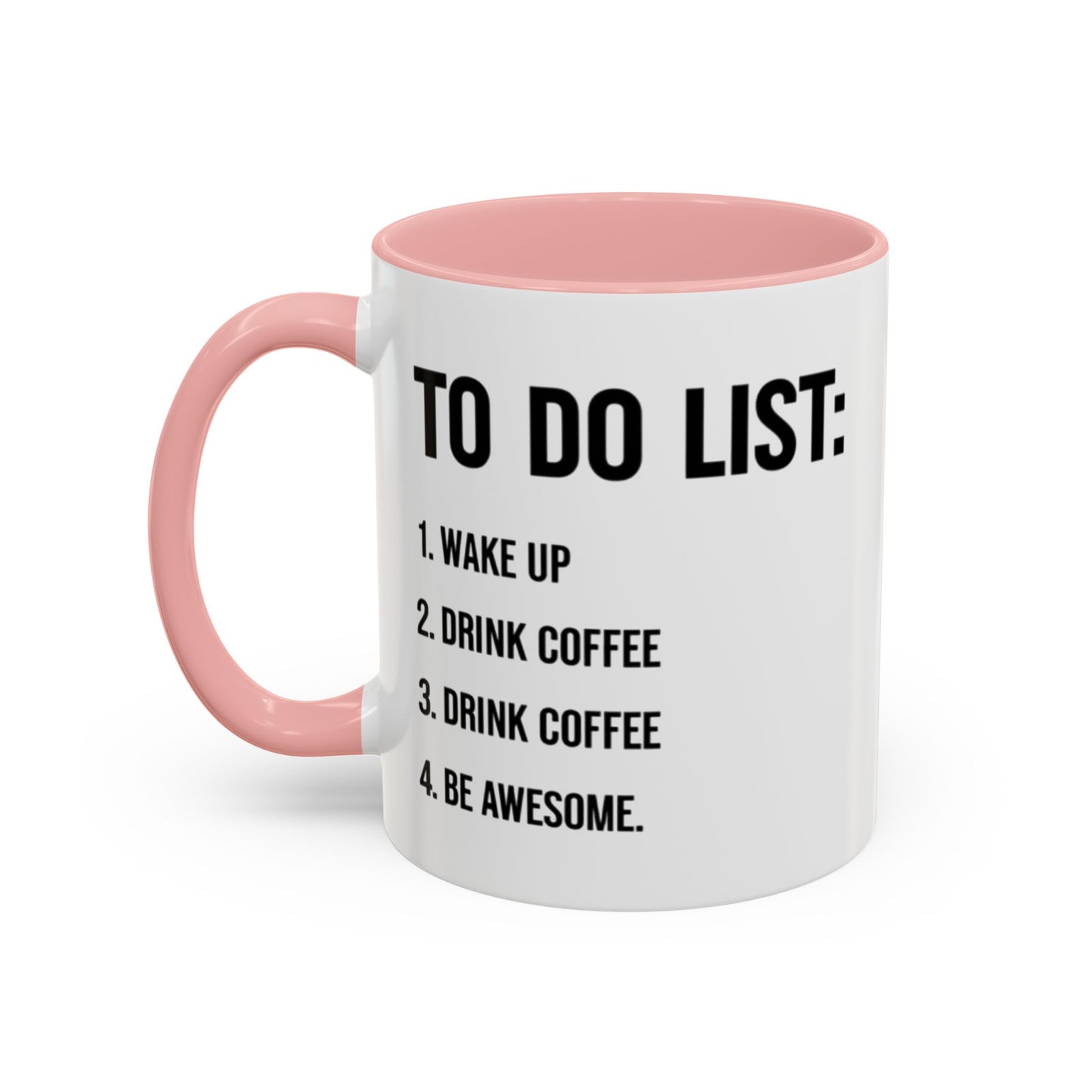 Coffee To-Do List Mug, Gift for Coffee Lovers