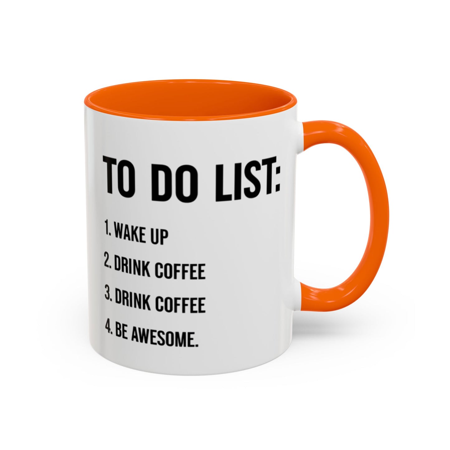 Coffee To-Do List Mug, Gift for Coffee Lovers