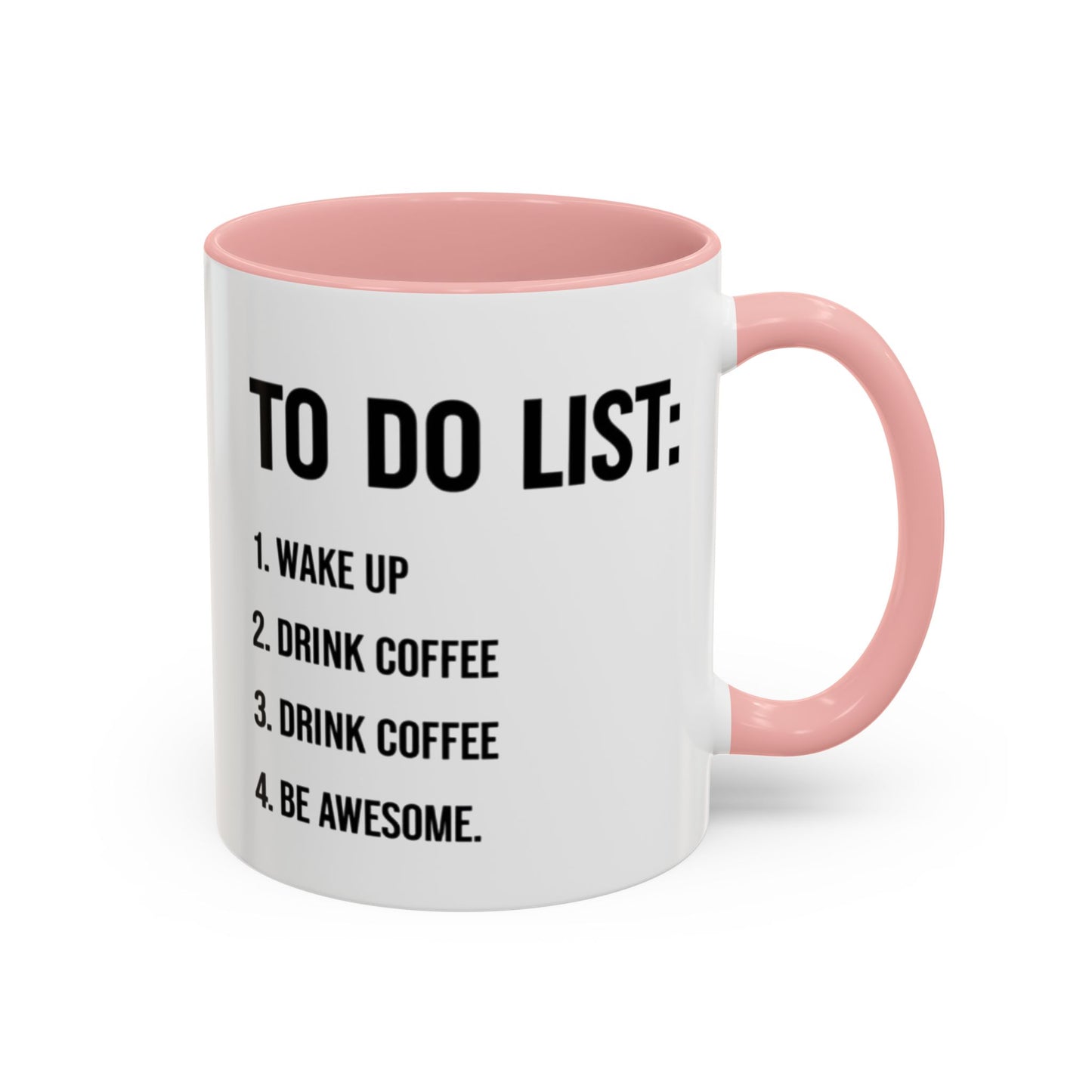 Coffee To-Do List Mug, Gift for Coffee Lovers