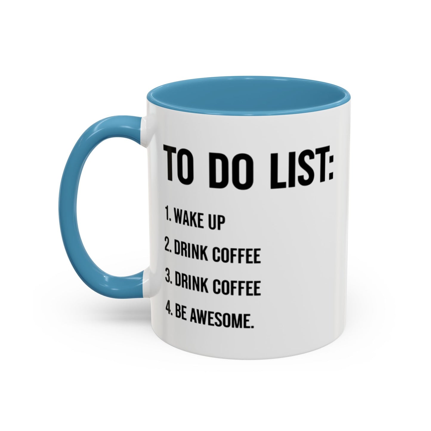 Coffee To-Do List Mug, Gift for Coffee Lovers