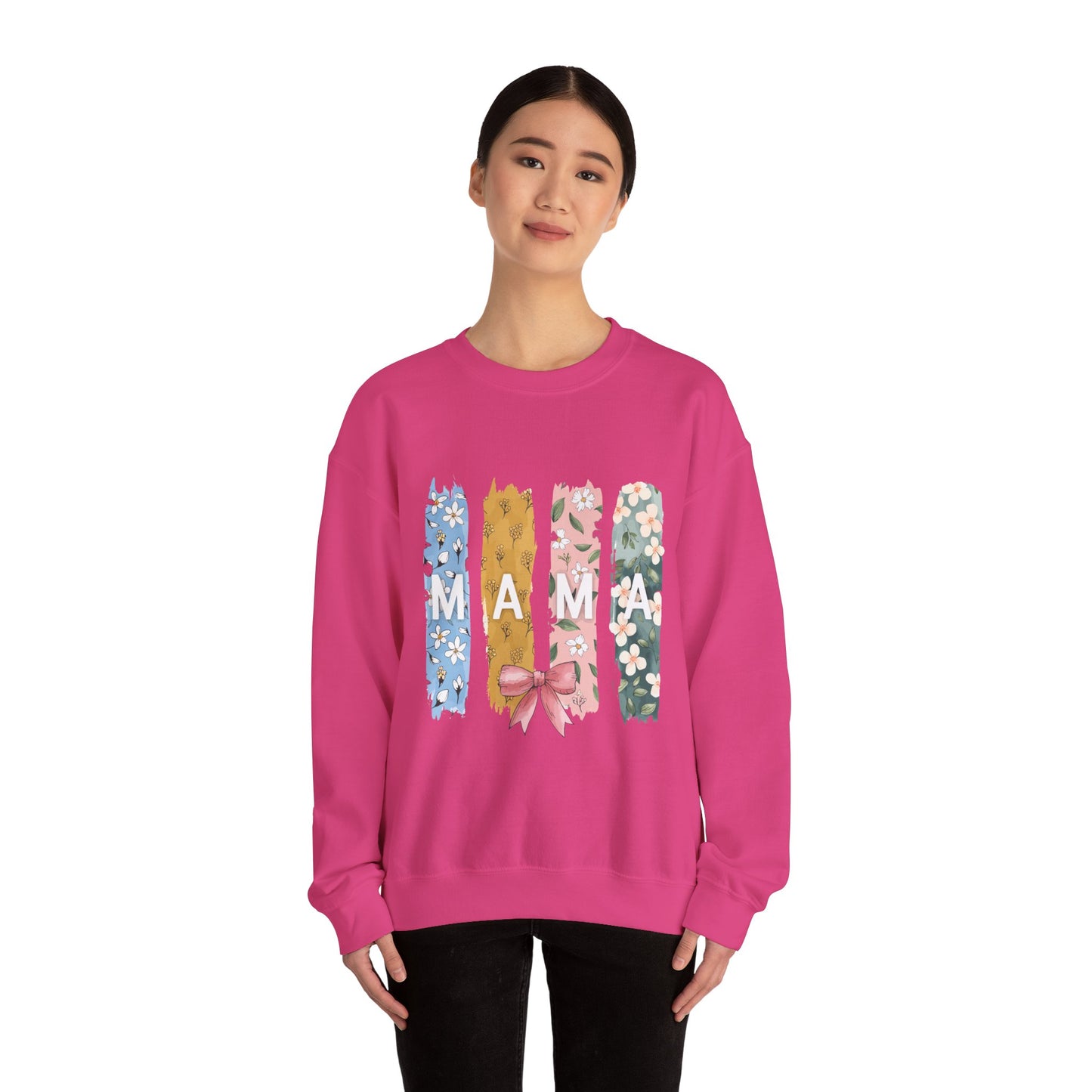 Mothers Day, Mama Sweatshirt, Mothers Day gift, Brushstroke design, Gifts for Moms, Perfect for Mother's Day, Everyday Wear, Crewneck, Moms