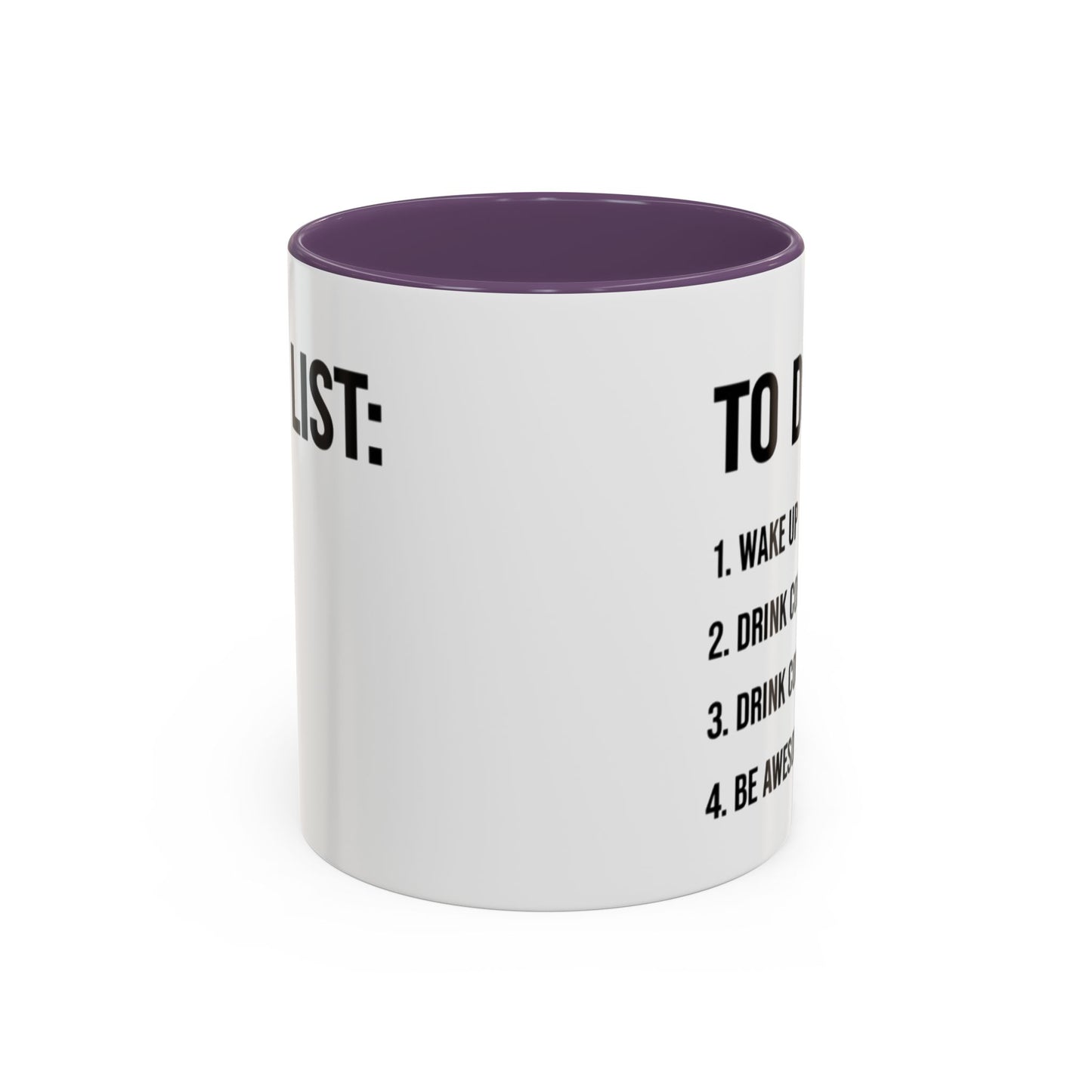 Coffee To-Do List Mug, Gift for Coffee Lovers
