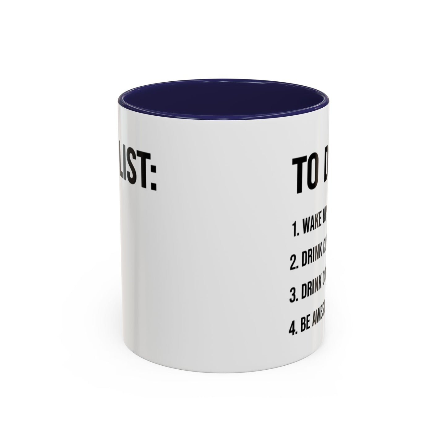 Coffee To-Do List Mug, Gift for Coffee Lovers
