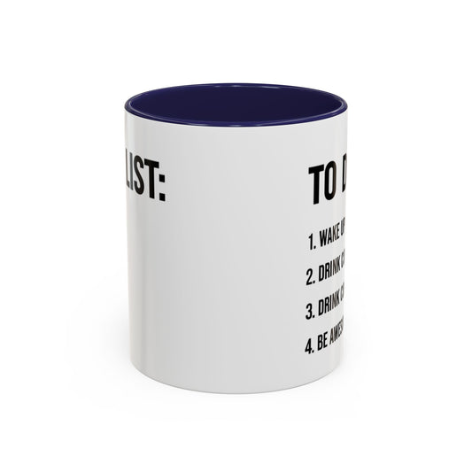 Coffee To-Do List Mug, Gift for Coffee Lovers