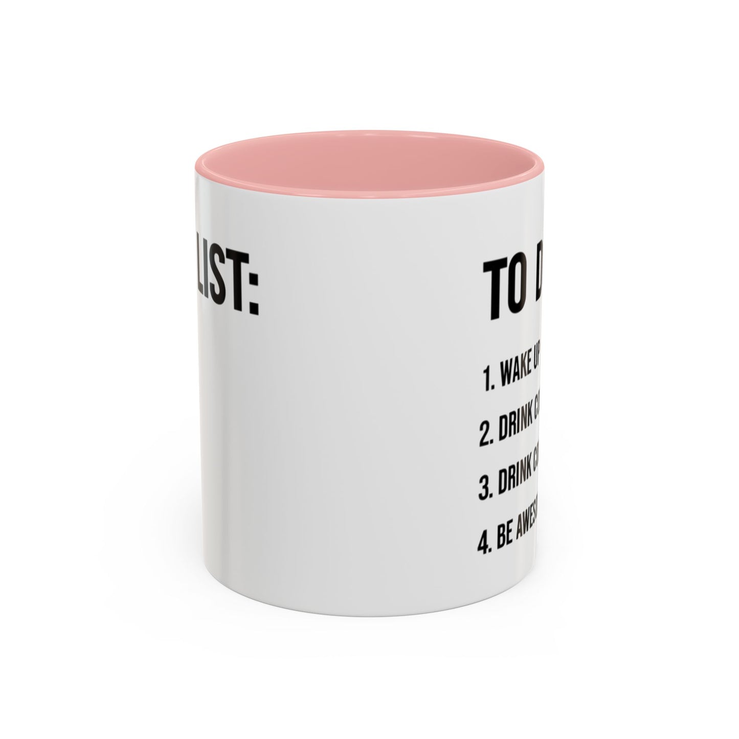 Coffee To-Do List Mug, Gift for Coffee Lovers