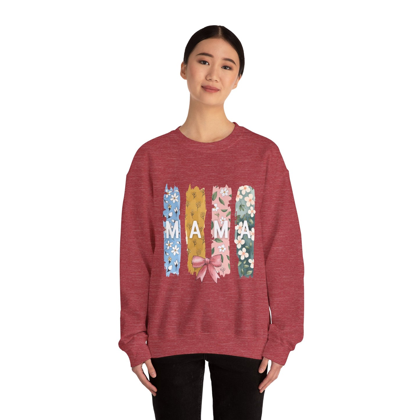 Mothers Day, Mama Sweatshirt, Mothers Day gift, Brushstroke design, Gifts for Moms, Perfect for Mother's Day, Everyday Wear, Crewneck, Moms