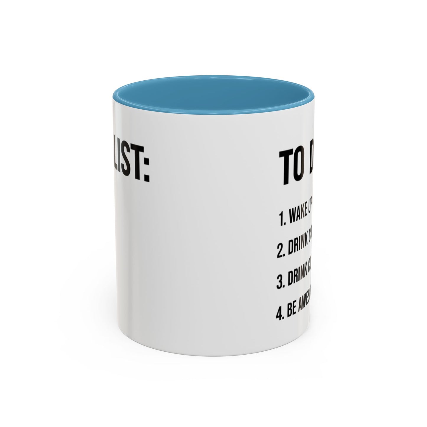 Coffee To-Do List Mug, Gift for Coffee Lovers