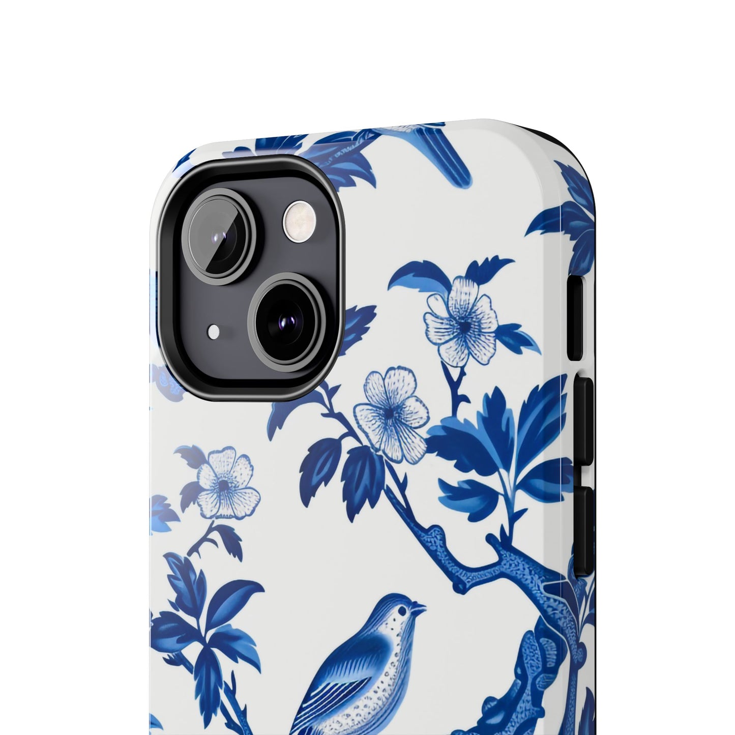 Chinoiserie Tough Phone Cases, Custom, Personalize, compatible with iPhone, phone cover, custom phone cover, chinoiserie design, trending