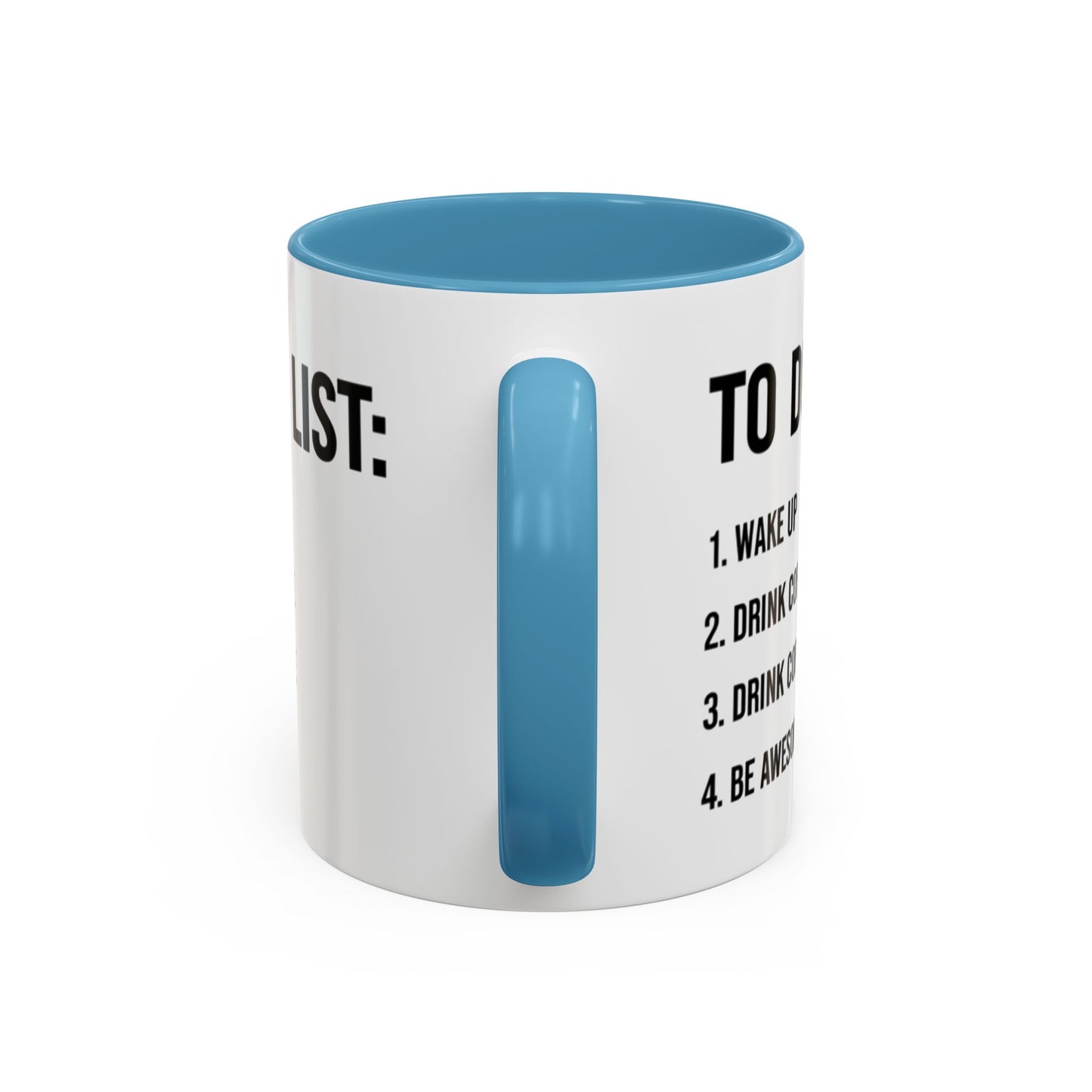 Coffee To-Do List Mug, Gift for Coffee Lovers