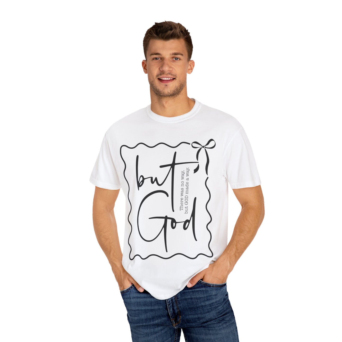 Inspirational T-Shirt, Faith-Based Gift, Soft Cotton Tee, Everyday Wear, Perfect for Church, Spiritual Encouragement
