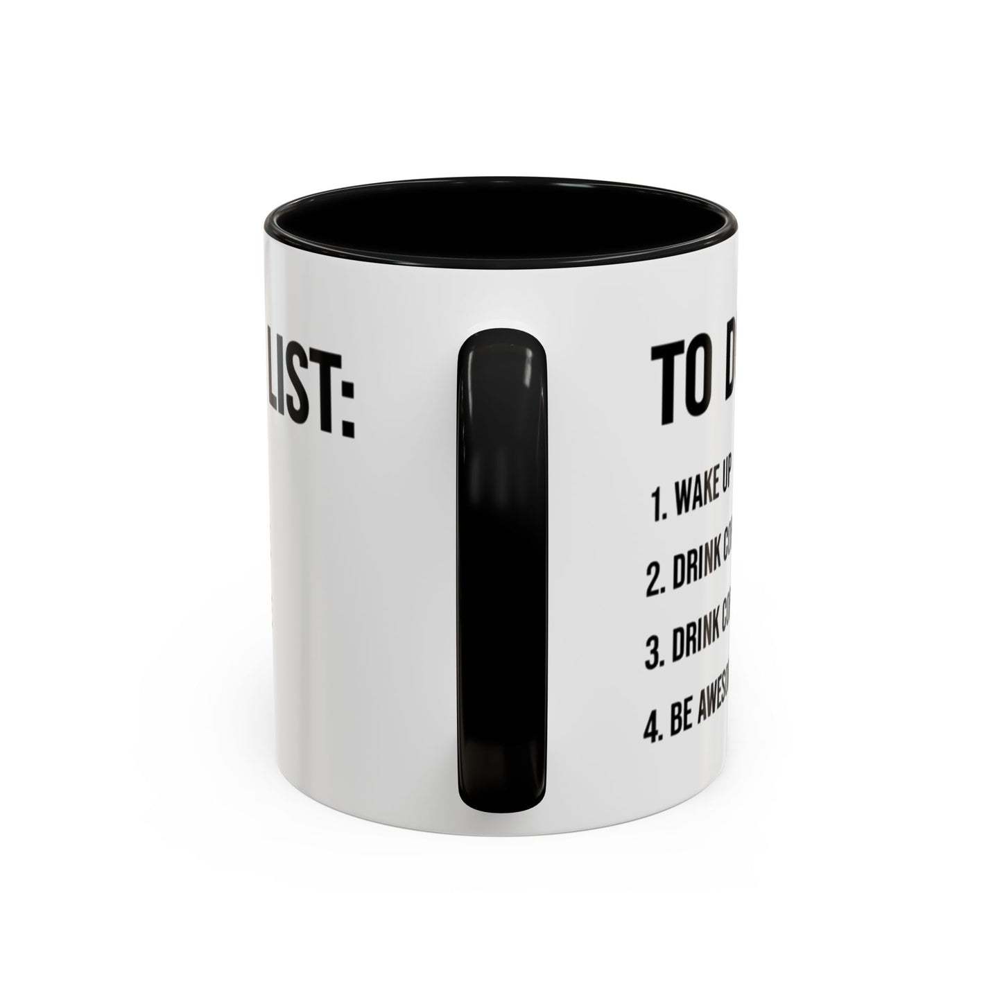 Coffee To-Do List Mug, Gift for Coffee Lovers