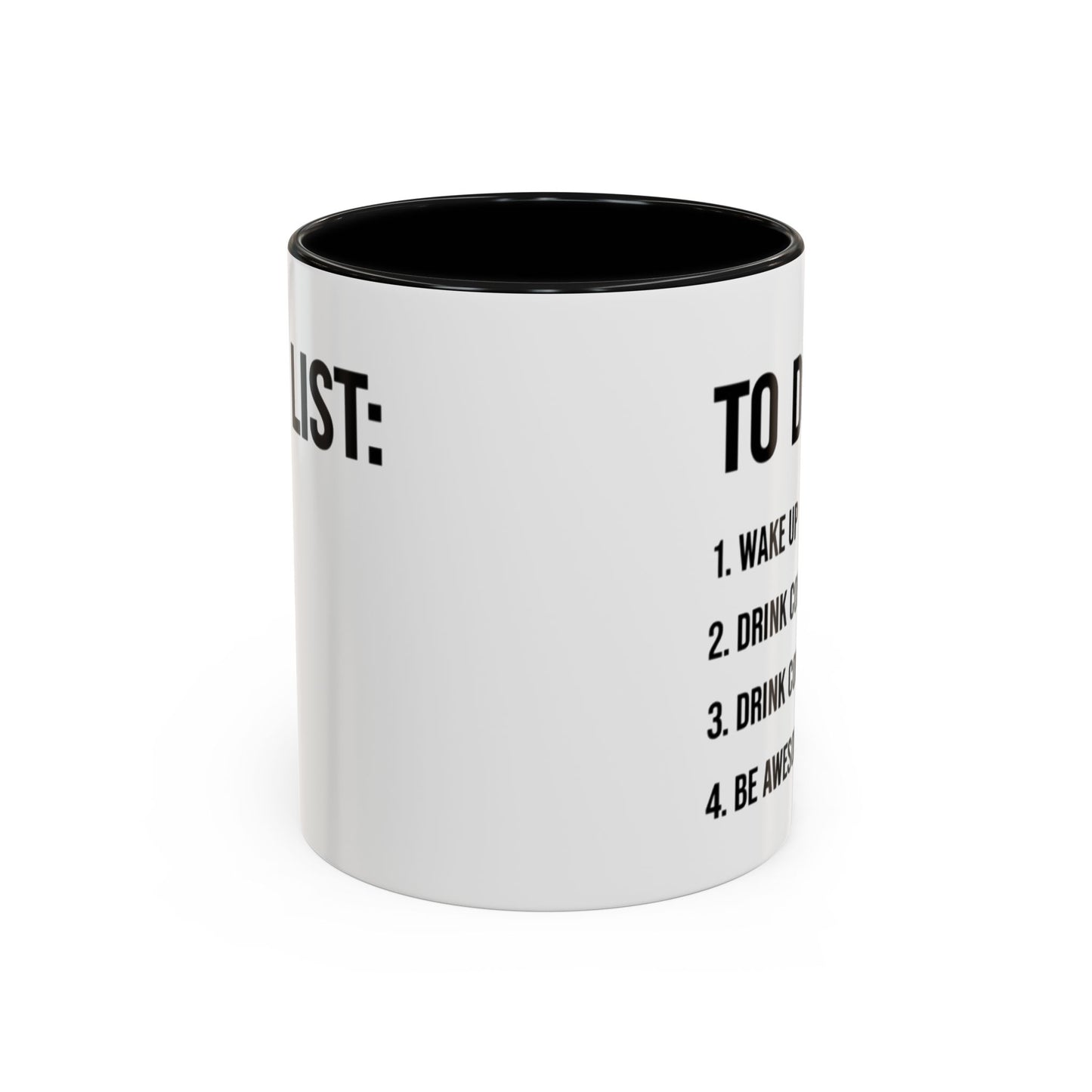 Coffee To-Do List Mug, Gift for Coffee Lovers