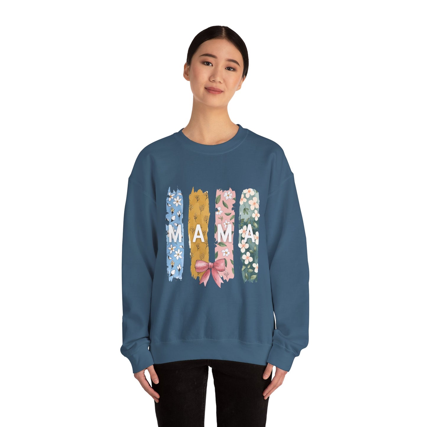 Mothers Day, Mama Sweatshirt, Mothers Day gift, Brushstroke design, Gifts for Moms, Perfect for Mother's Day, Everyday Wear, Crewneck, Moms