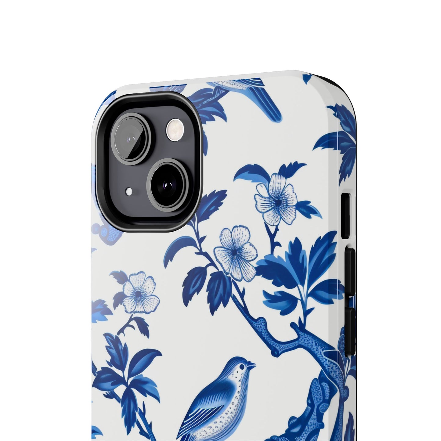 Chinoiserie Tough Phone Cases, Custom, Personalize, compatible with iPhone, phone cover, custom phone cover, chinoiserie design, trending