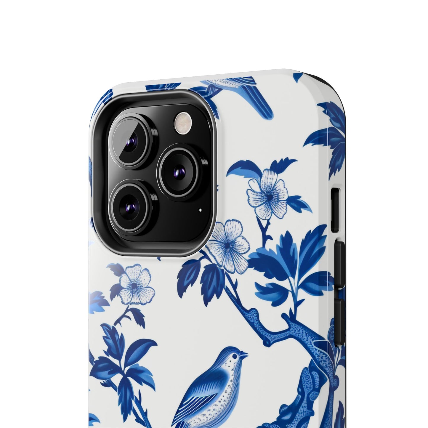 Chinoiserie Tough Phone Cases, Custom, Personalize, compatible with iPhone, phone cover, custom phone cover, chinoiserie design, trending