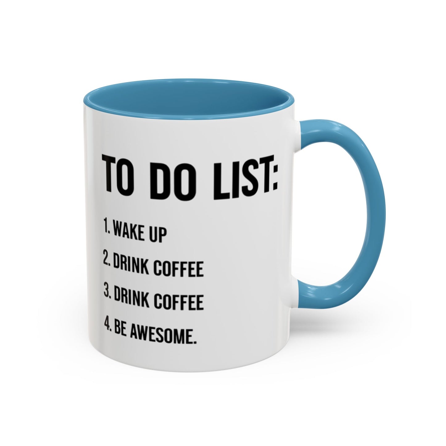 Coffee To-Do List Mug, Gift for Coffee Lovers