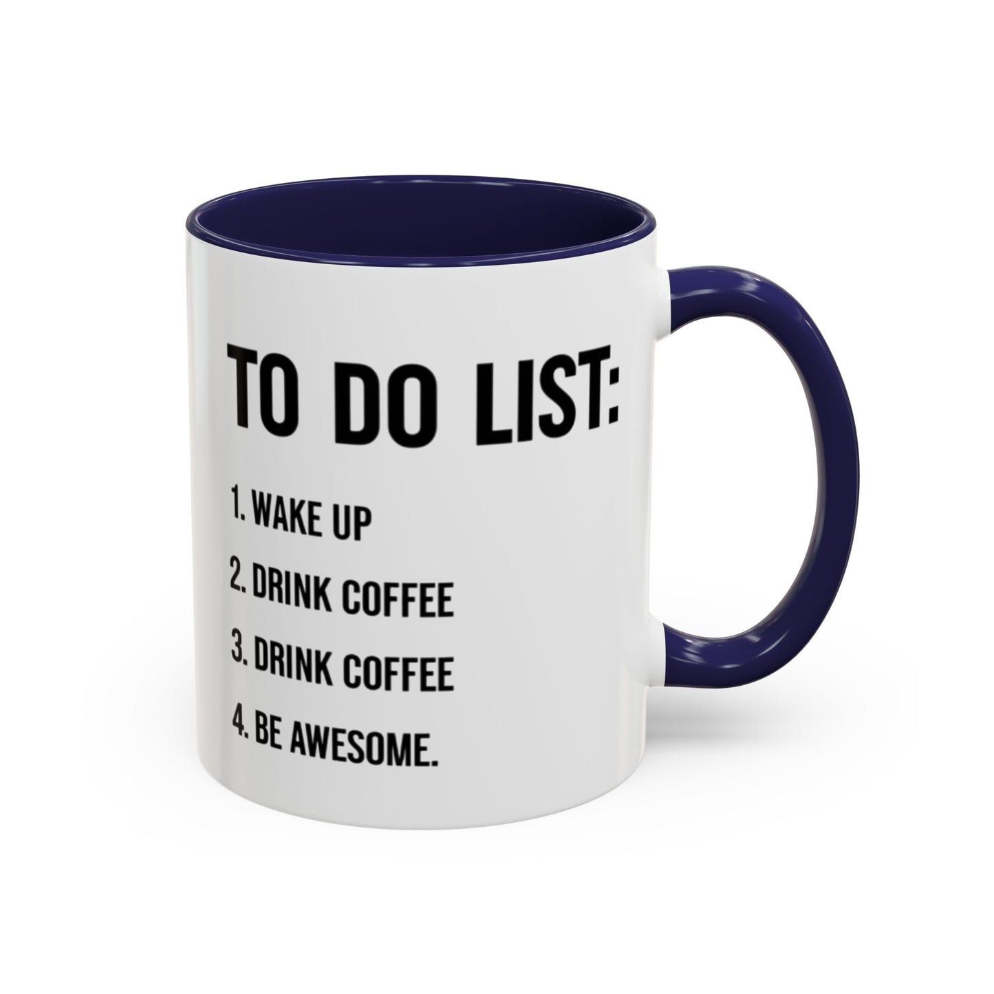 Coffee To-Do List Mug, Gift for Coffee Lovers