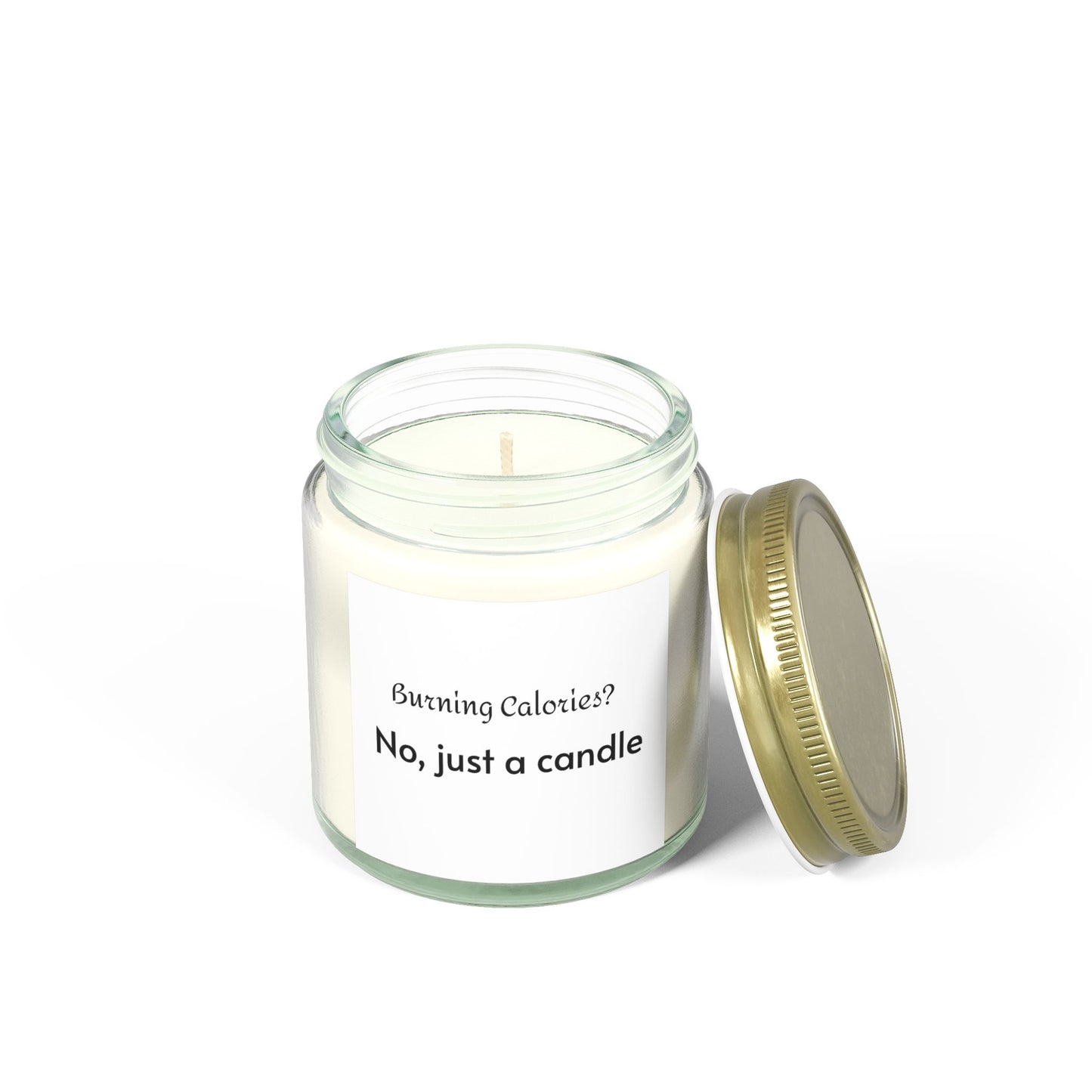 Humorous Scented Candle | Coconut Apricot Wax | Self-Care, Home Decor, Relaxation