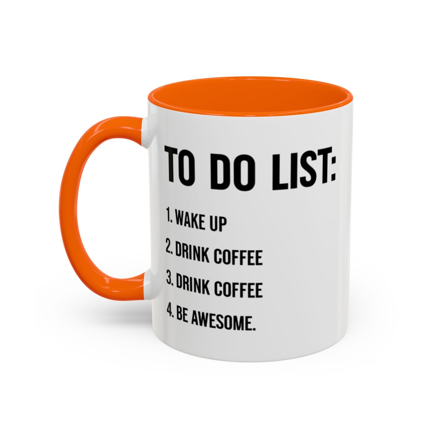 Coffee To-Do List Mug, Gift for Coffee Lovers