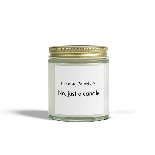 Humorous Scented Candle | Coconut Apricot Wax | Self-Care, Home Decor, Relaxation