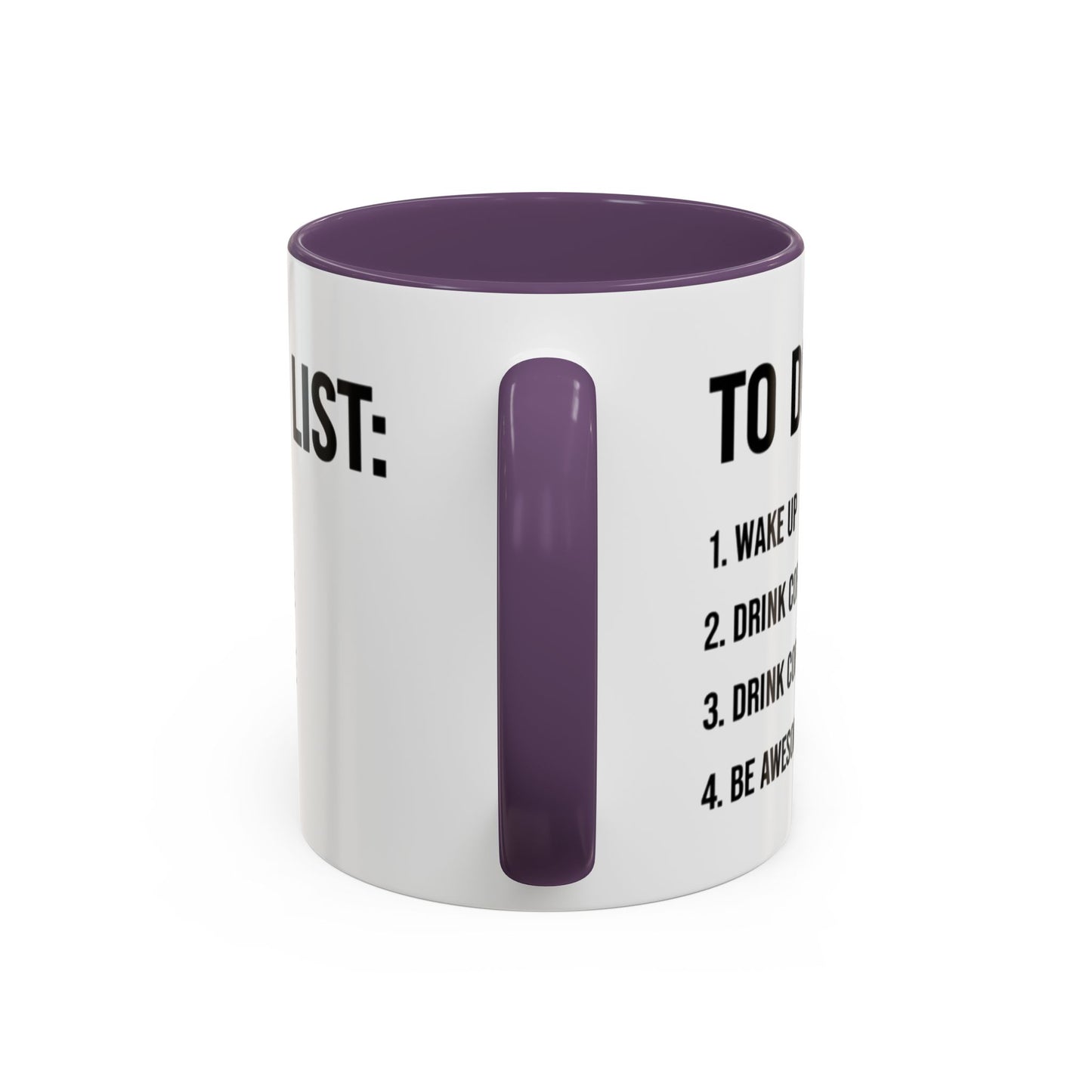 Coffee To-Do List Mug, Gift for Coffee Lovers