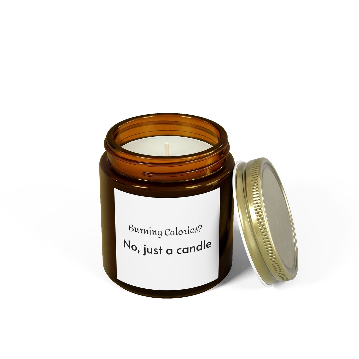 Humorous Scented Candle | Coconut Apricot Wax | Self-Care, Home Decor, Relaxation