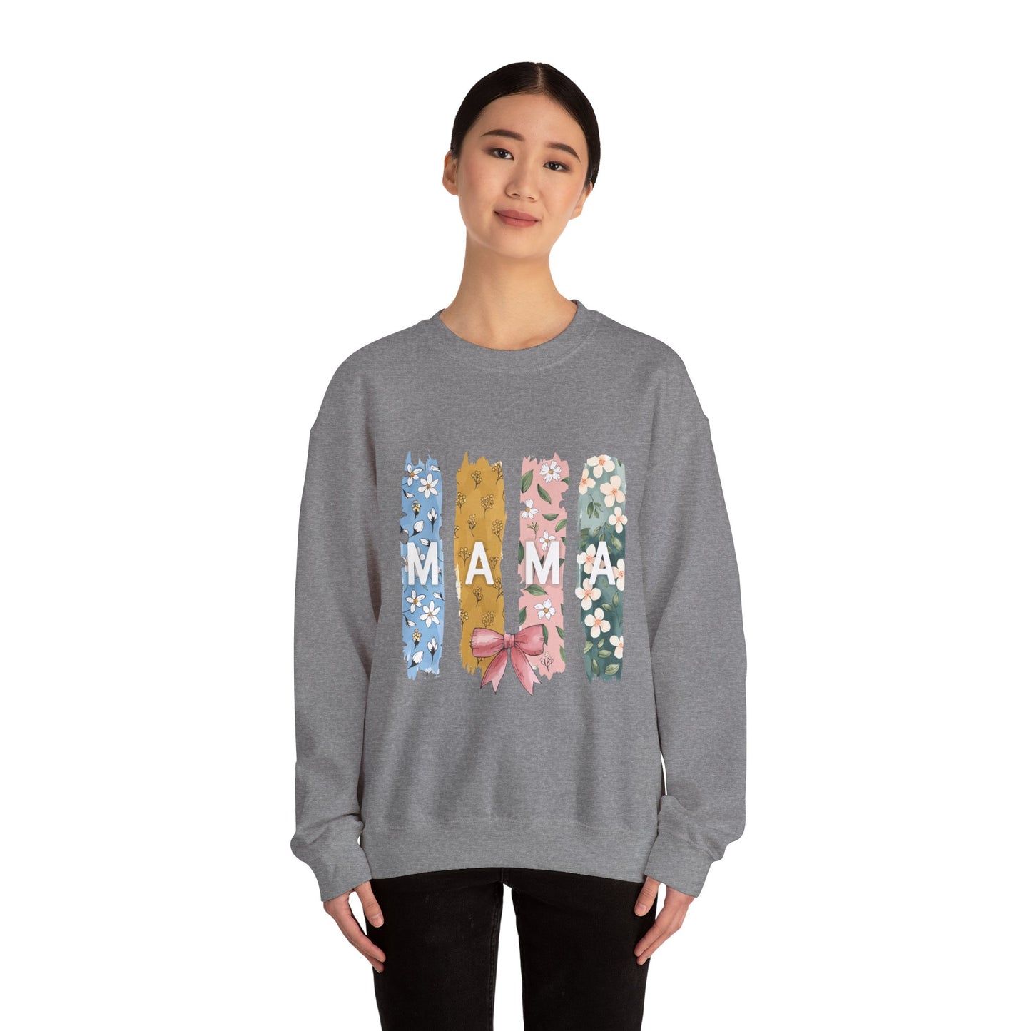 Mothers Day, Mama Sweatshirt, Mothers Day gift, Brushstroke design, Gifts for Moms, Perfect for Mother's Day, Everyday Wear, Crewneck, Moms