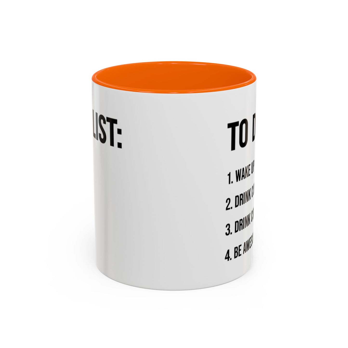 Coffee To-Do List Mug, Gift for Coffee Lovers